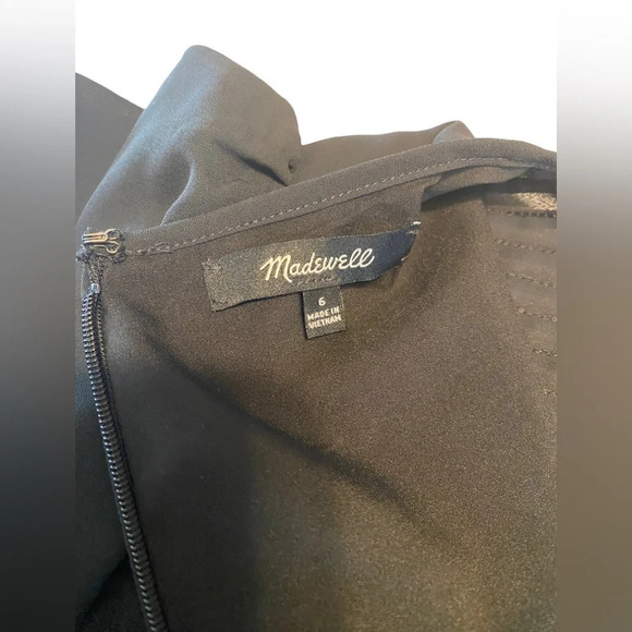 Madewell Pintuck Puff-Sleeve Mini Dress - Picture 7 of 10